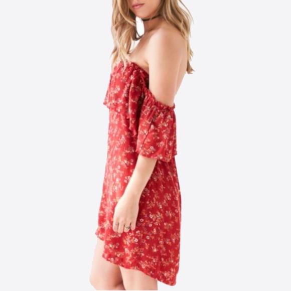 Urban Outfitters Dresses & Skirts - HP✨NEW Floral Ruffle Sleeve Dress Urban Outfitters